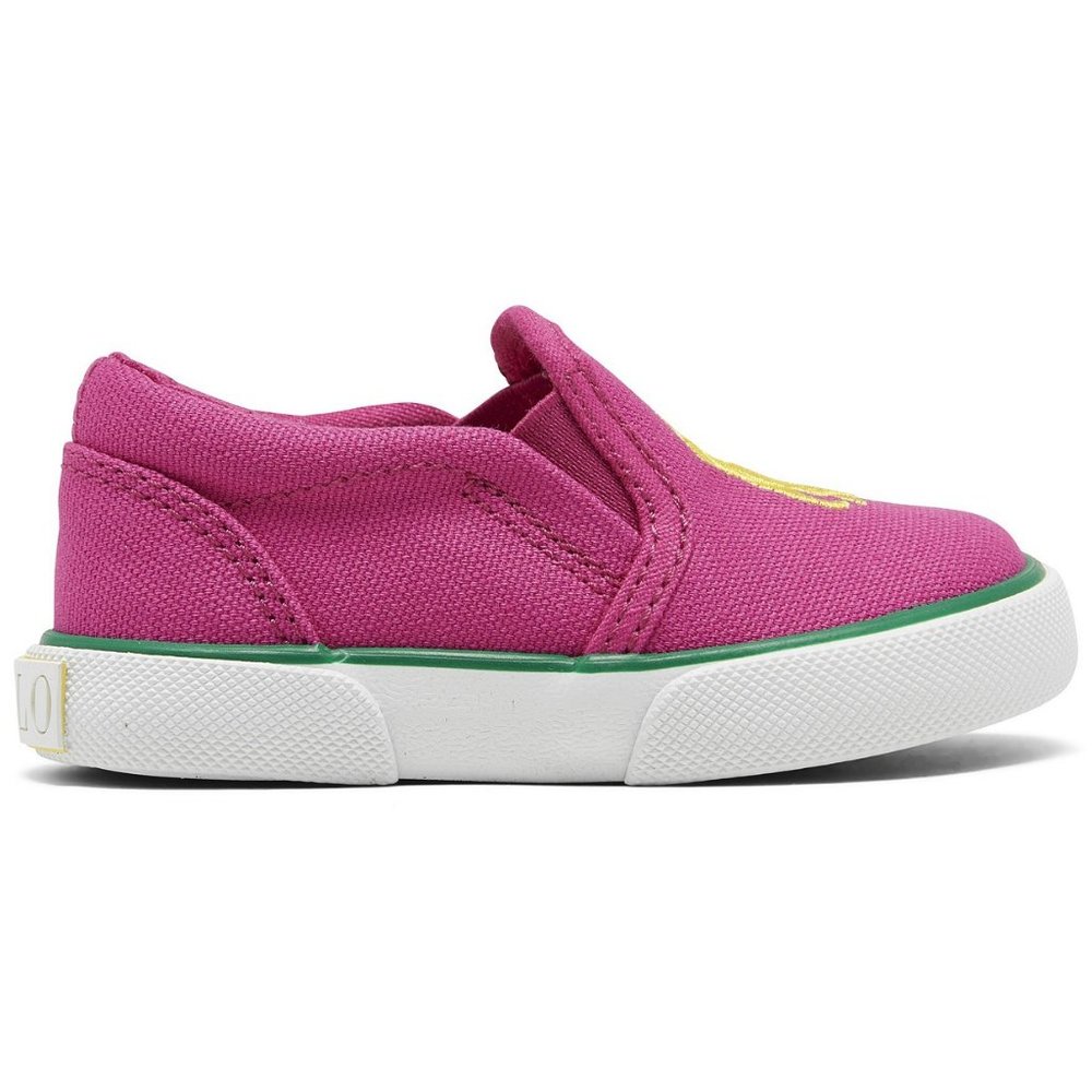 NEW Polo Ralph Lauren Slip-On Casual Sneakers - Picture 2 of 12